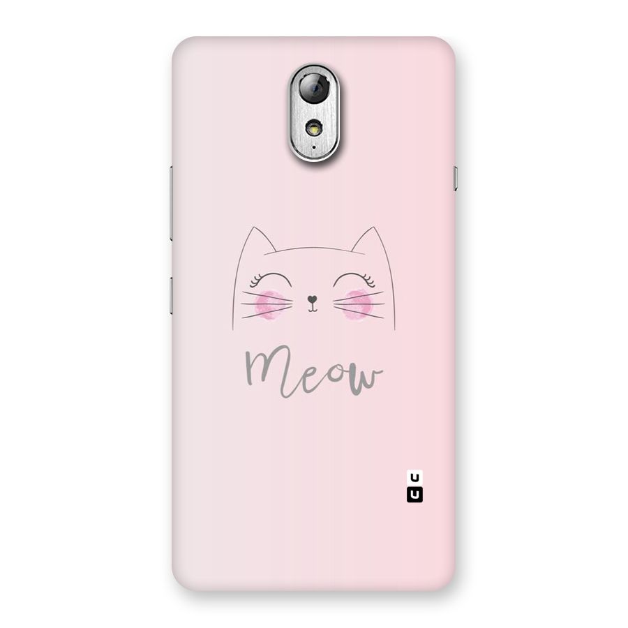 Meow Pink Back Case for Lenovo Vibe P1M