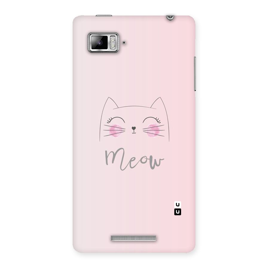 Meow Pink Back Case for Lenovo Vibe Z K910