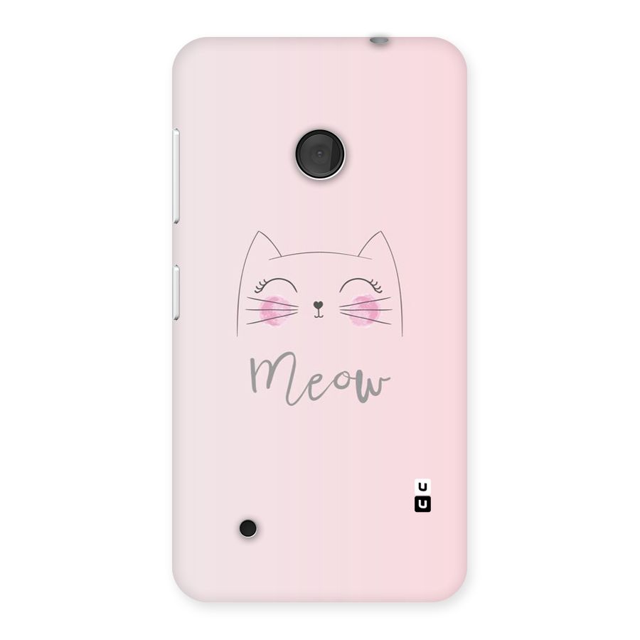 Meow Pink Back Case for Lumia 530