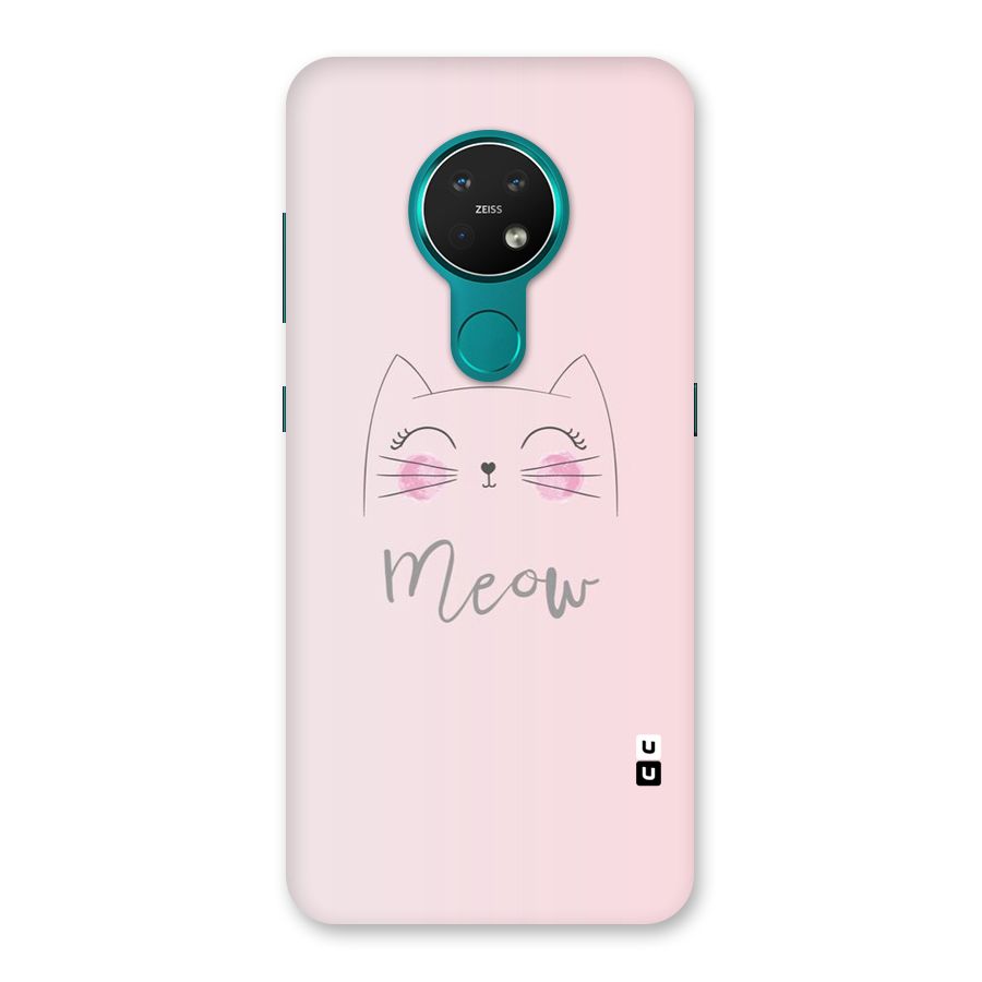 Meow Pink Back Case for Nokia 7.2