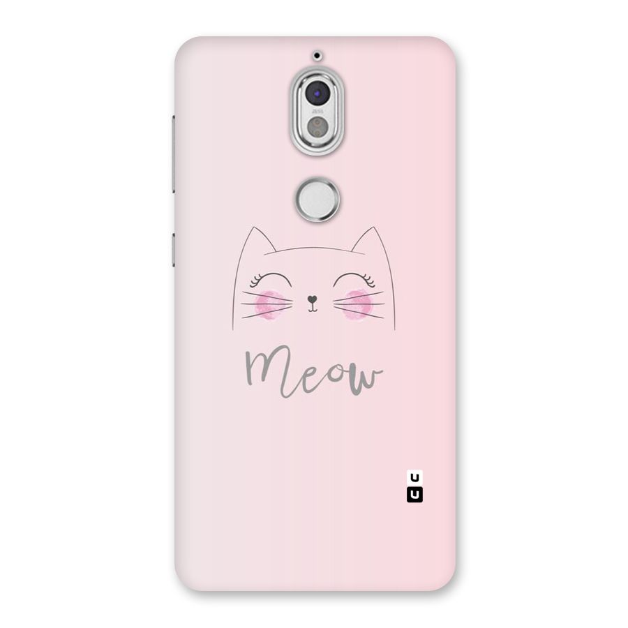 Meow Pink Back Case for Nokia 7