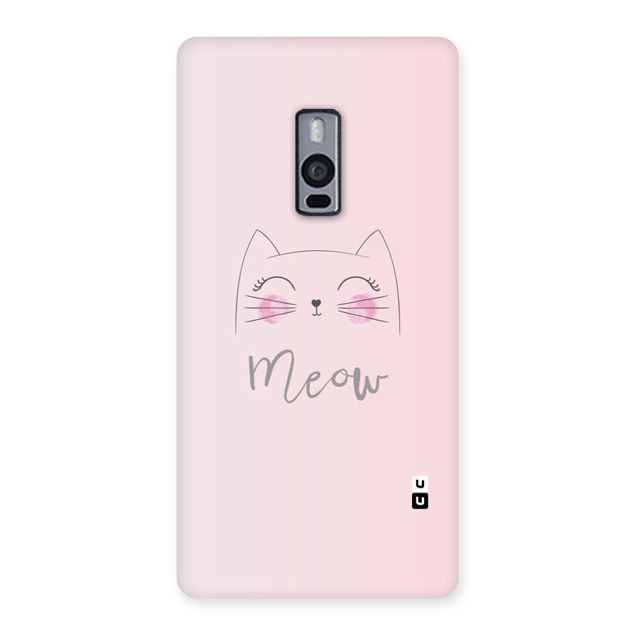 Meow Pink Back Case for OnePlus Two