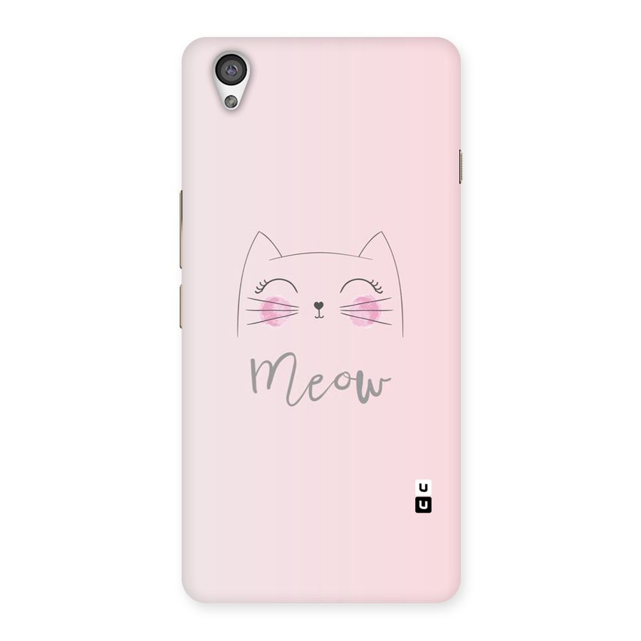 Meow Pink Back Case for OnePlus X