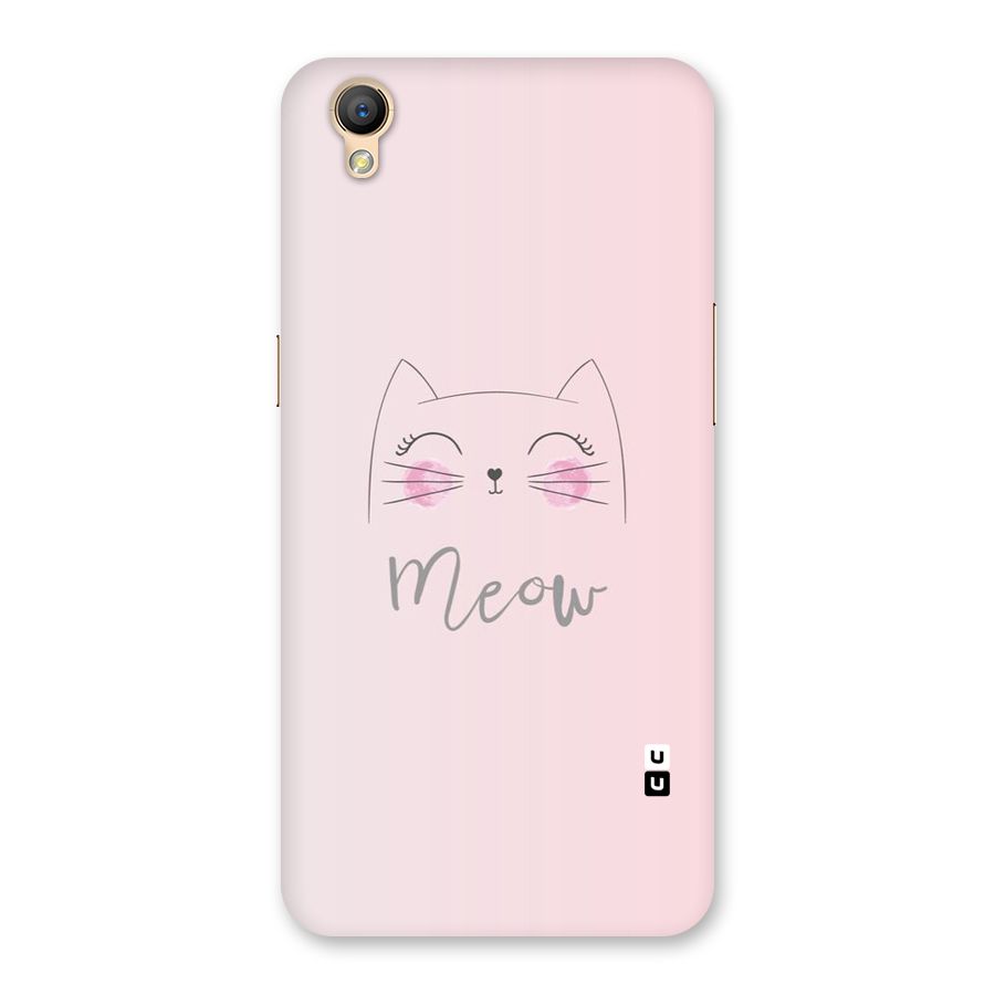 Meow Pink Back Case for Oppo A37