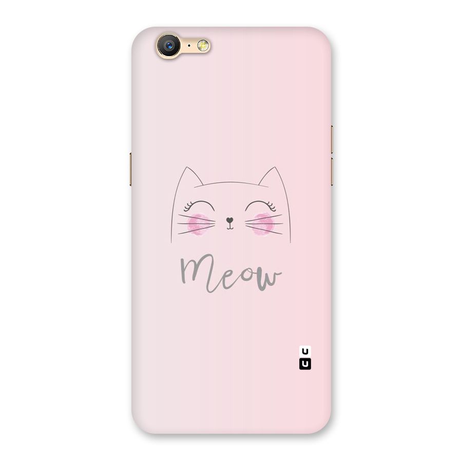 Meow Pink Back Case for Oppo A57