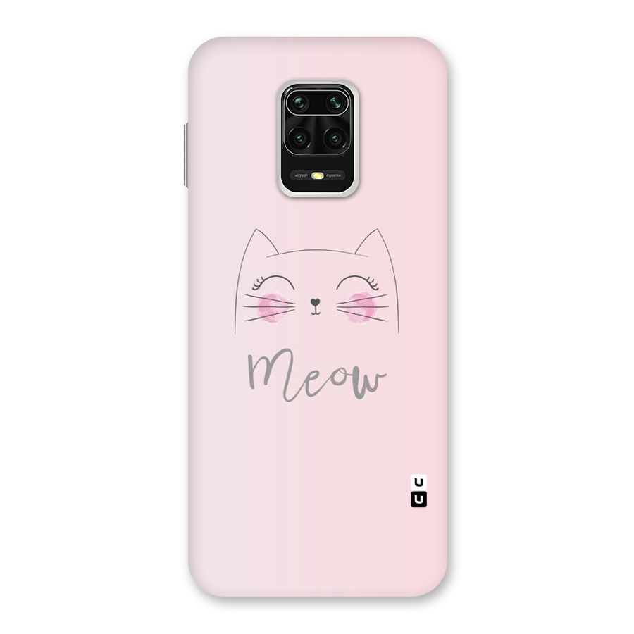 Meow Pink Back Case for Poco M2 Pro