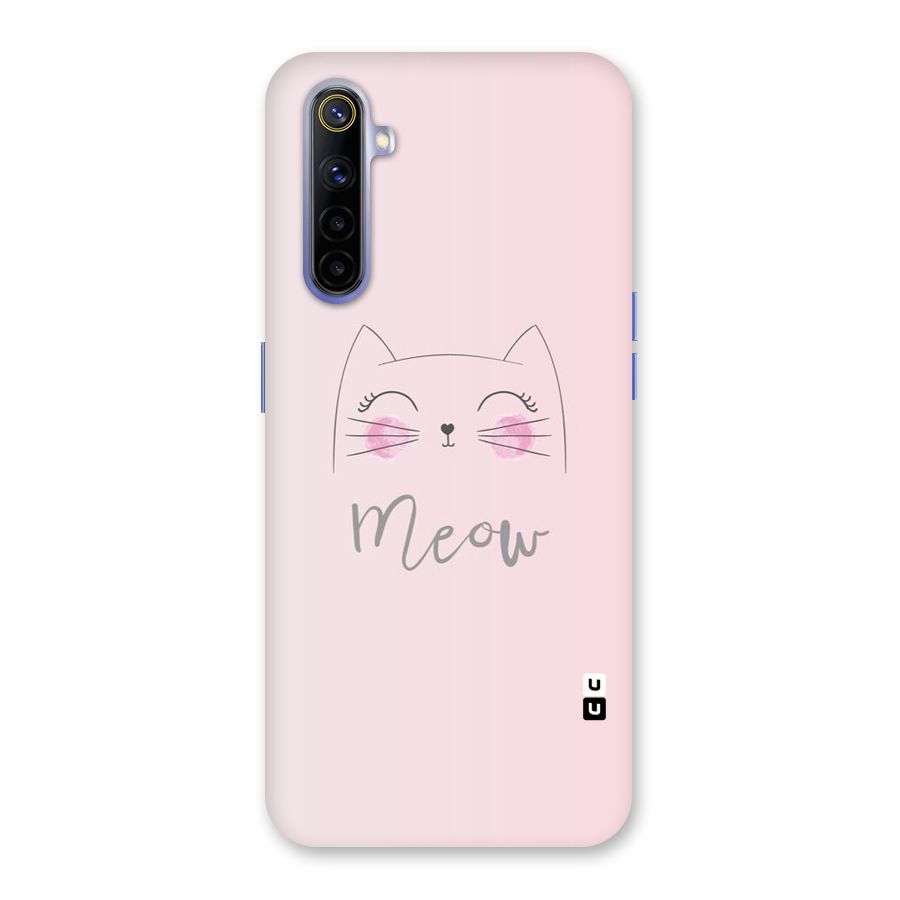 Meow Pink Back Case for Realme 6i