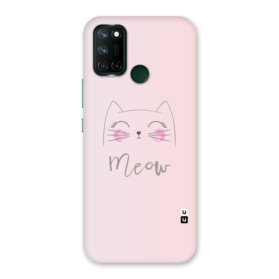 Meow Pink Back Case for Realme 7i