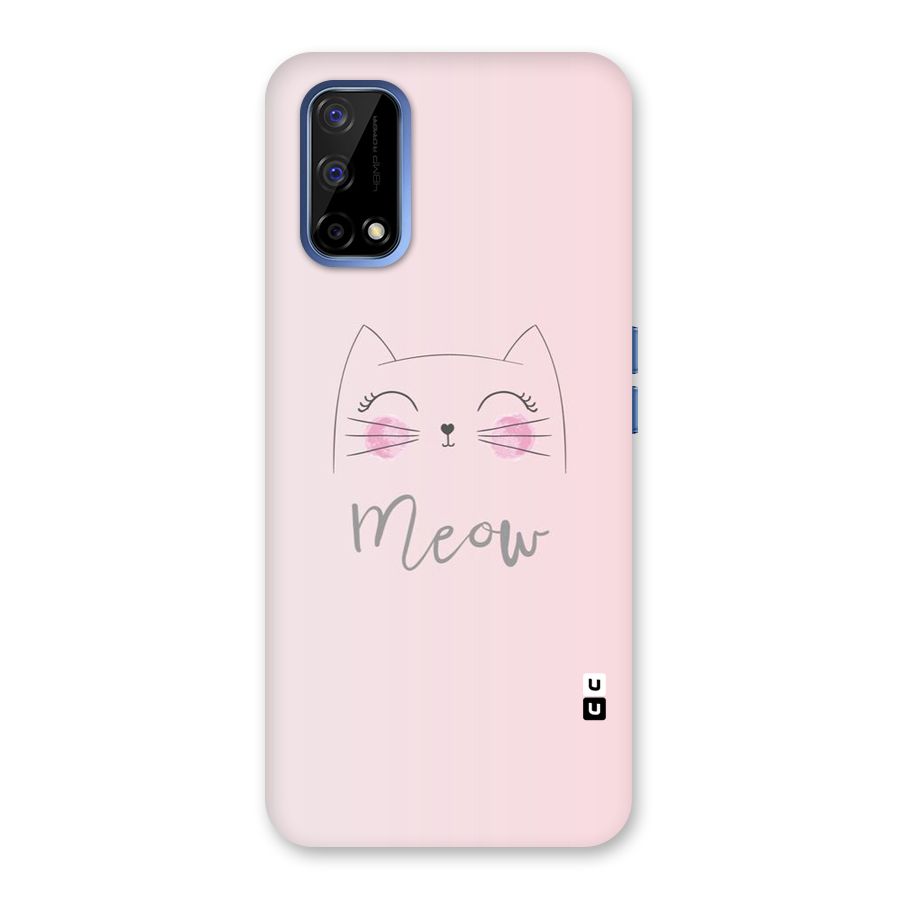 Meow Pink Back Case for Realme Narzo 30 Pro