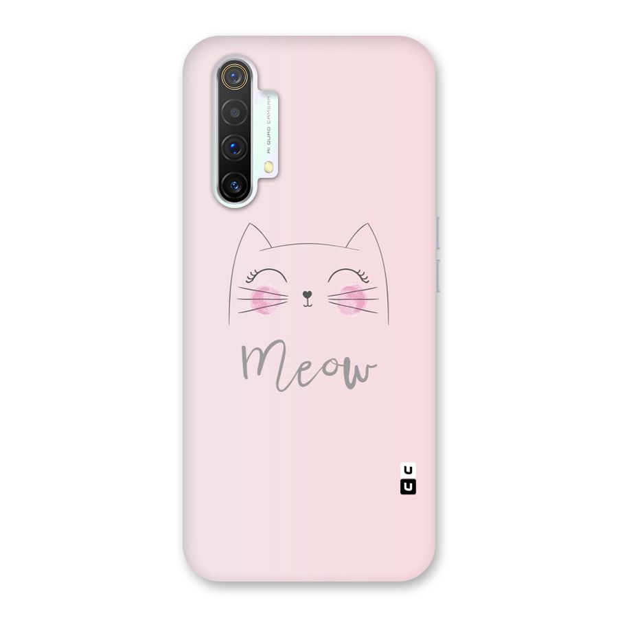 Meow Pink Back Case for Realme X3
