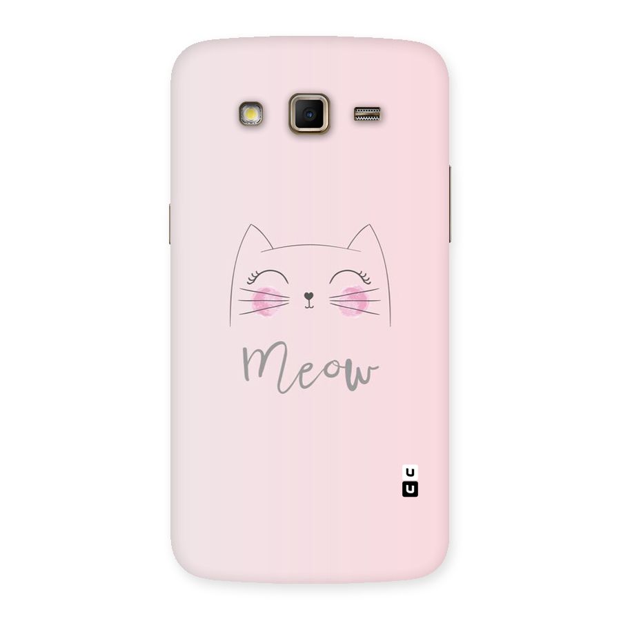 Meow Pink Back Case for Samsung Galaxy Grand 2