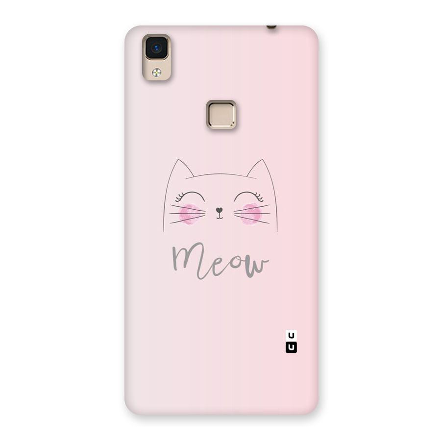 Meow Pink Back Case for V3 Max
