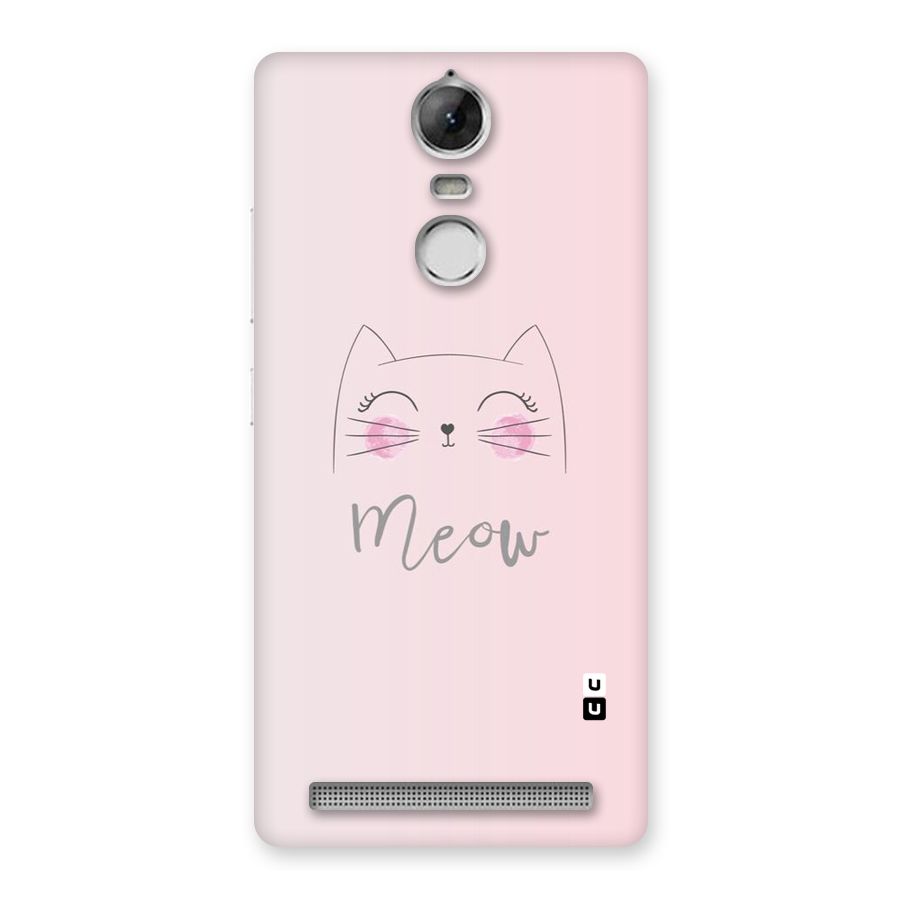 Meow Pink Back Case for Vibe K5 Note