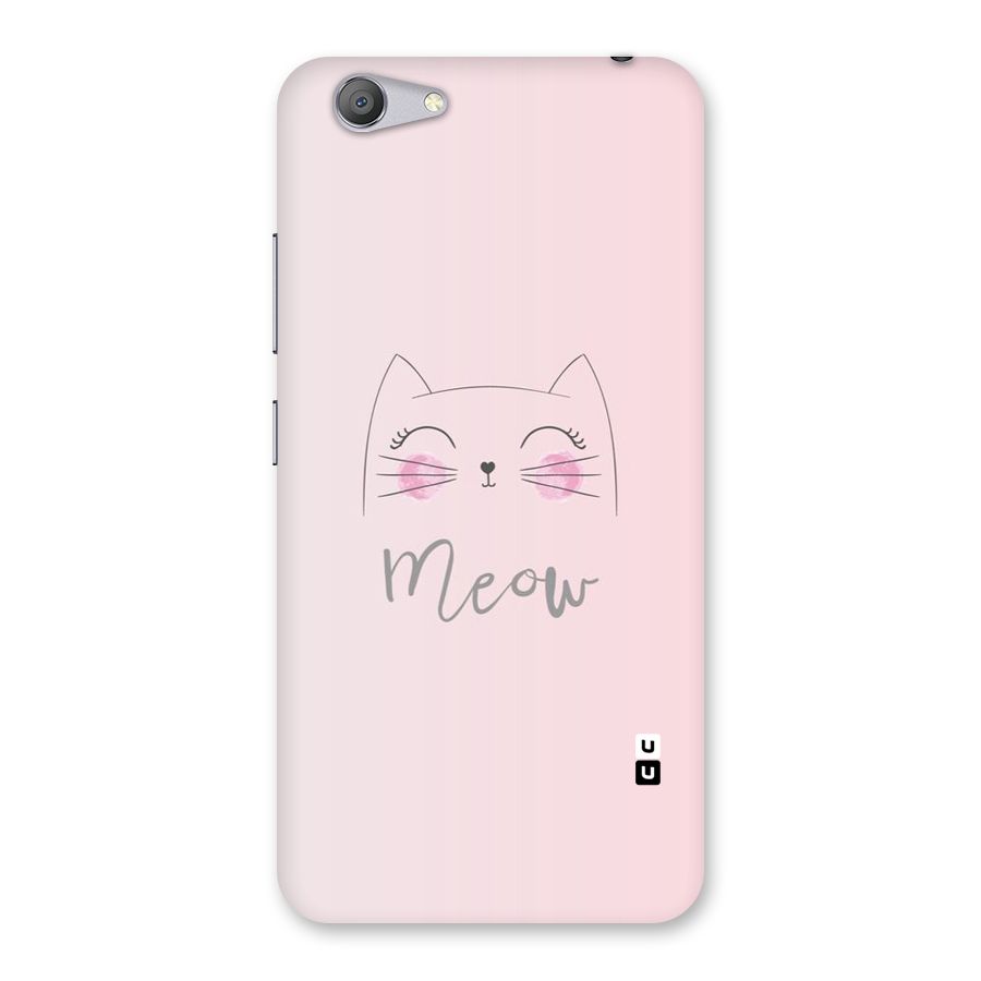 Meow Pink Back Case for Vivo Y53
