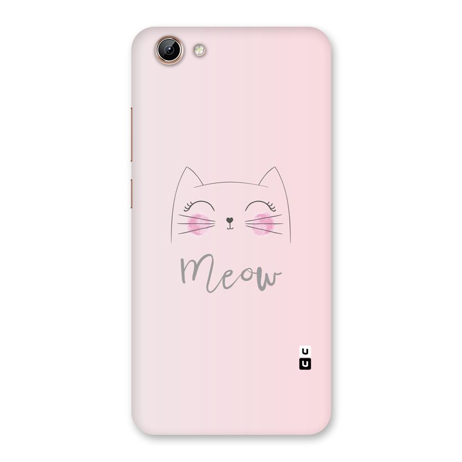 Meow Pink Back Case for Vivo Y71i