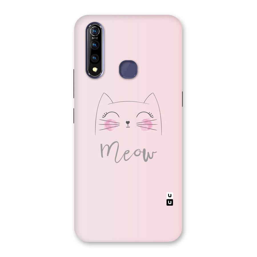 Meow Pink Back Case for Vivo Z1 Pro