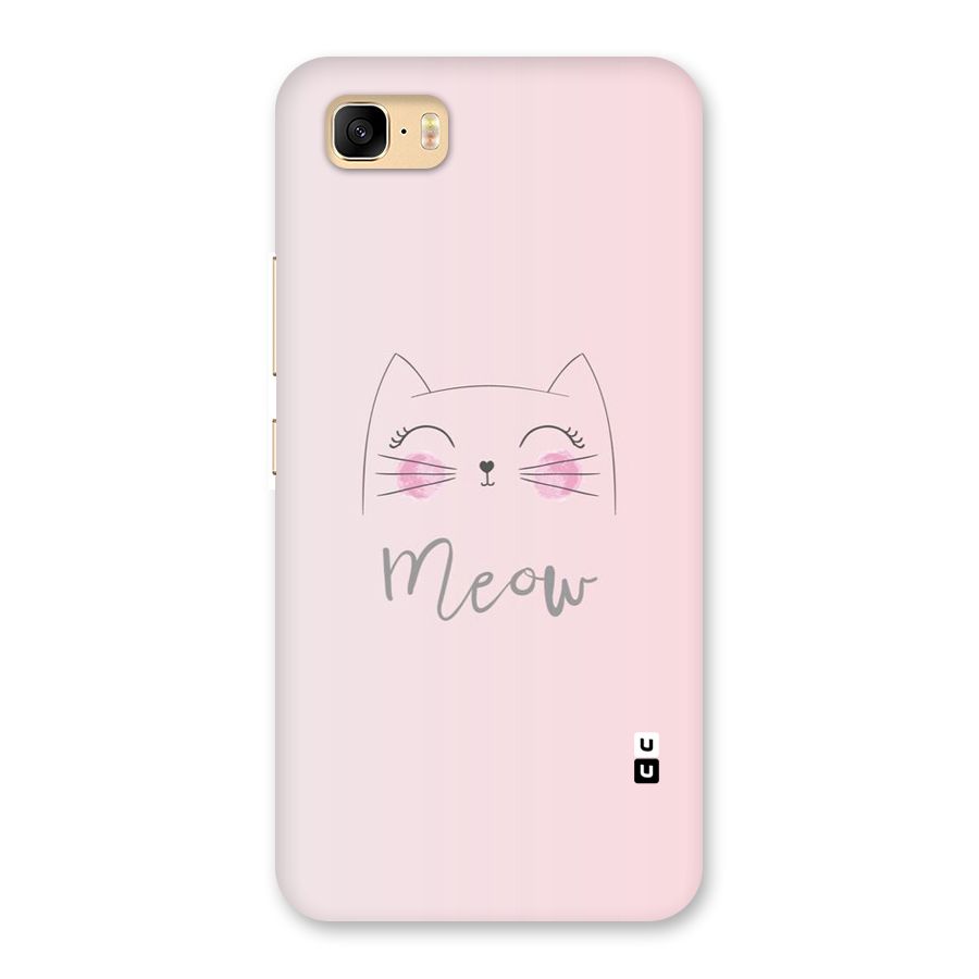 Meow Pink Back Case for Zenfone 3s Max