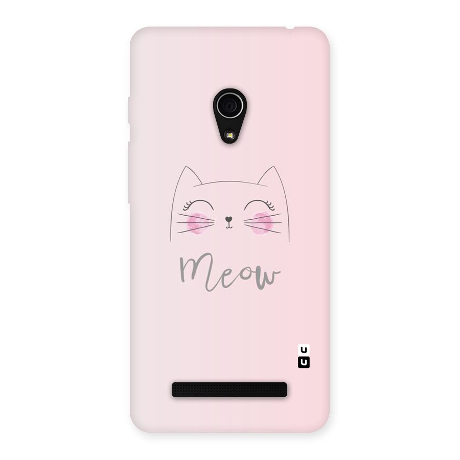 Meow Pink Back Case for Zenfone 5