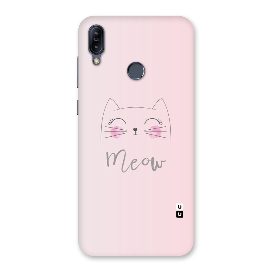 Meow Pink Back Case for Zenfone Max M2