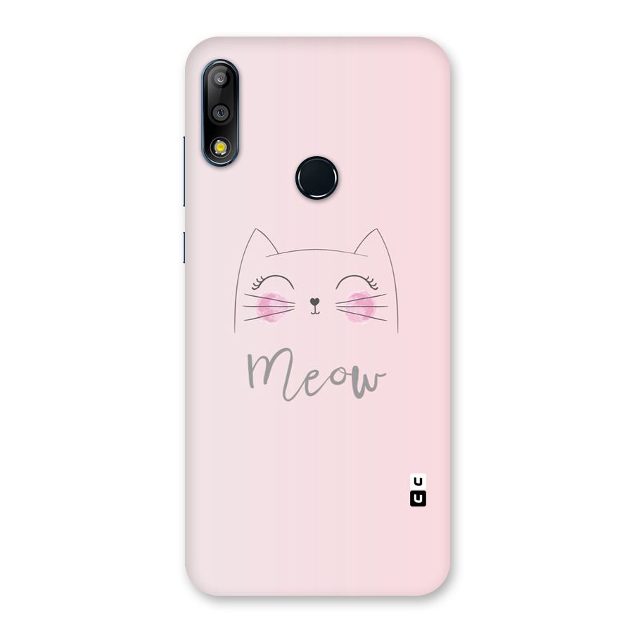 Meow Pink Back Case for Zenfone Max Pro M2