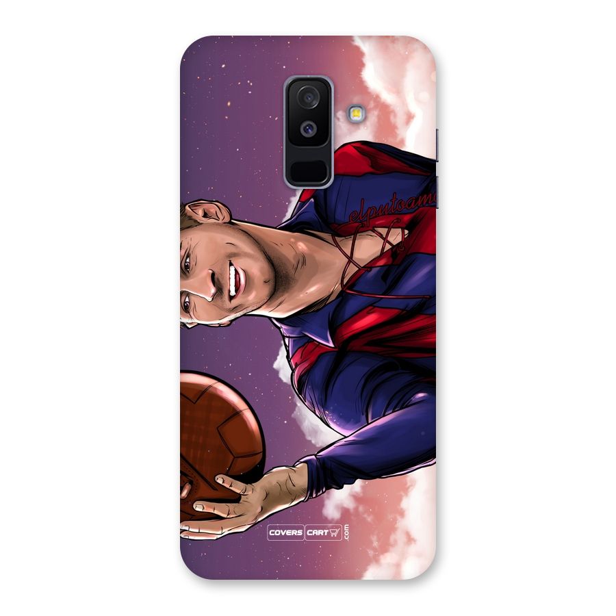 Messi Artwork Back Case for Galaxy A6 Plus