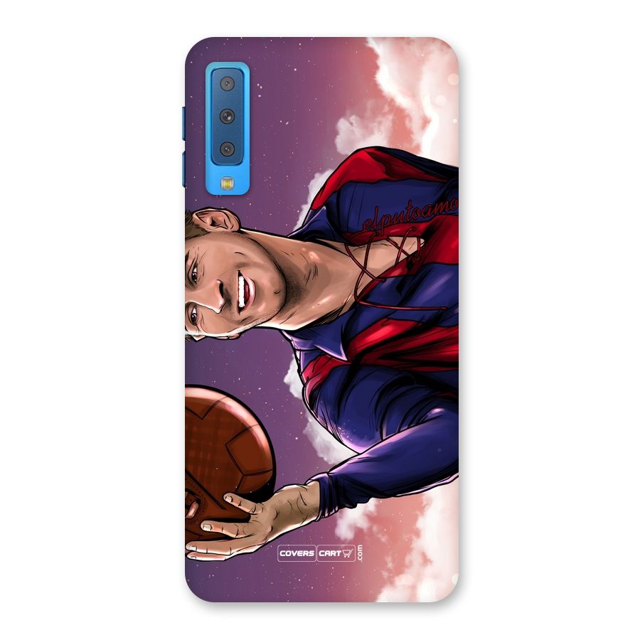 Messi Artwork Back Case for Galaxy A7 (2018)