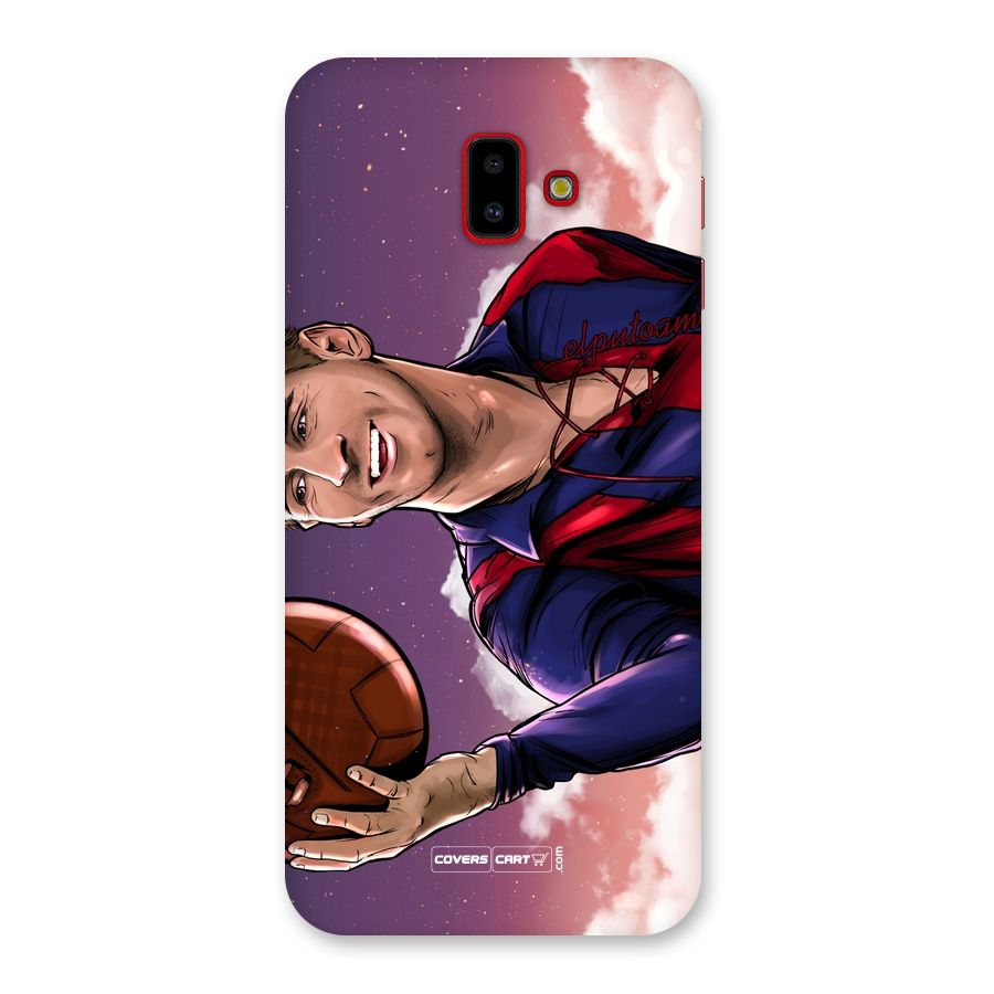 Messi Artwork Back Case for Galaxy J6 Plus