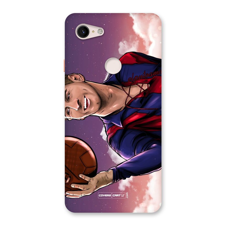 Messi Artwork Back Case for Google Pixel 3 XL
