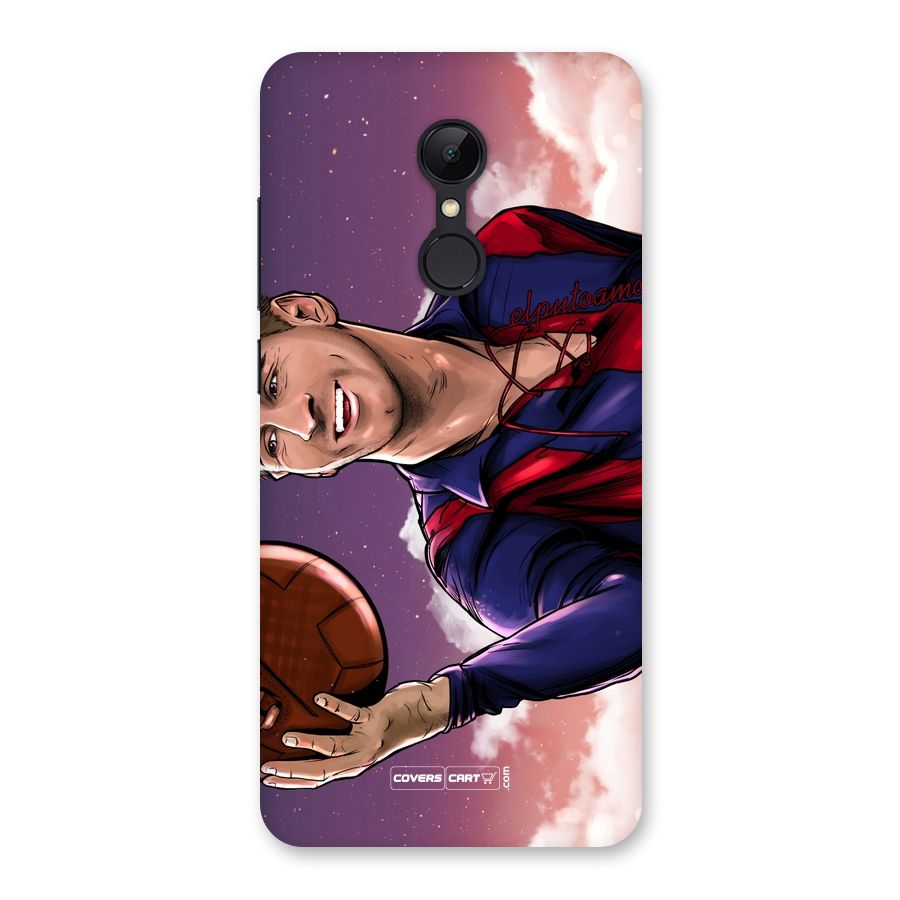 Messi Artwork Back Case for Redmi 5