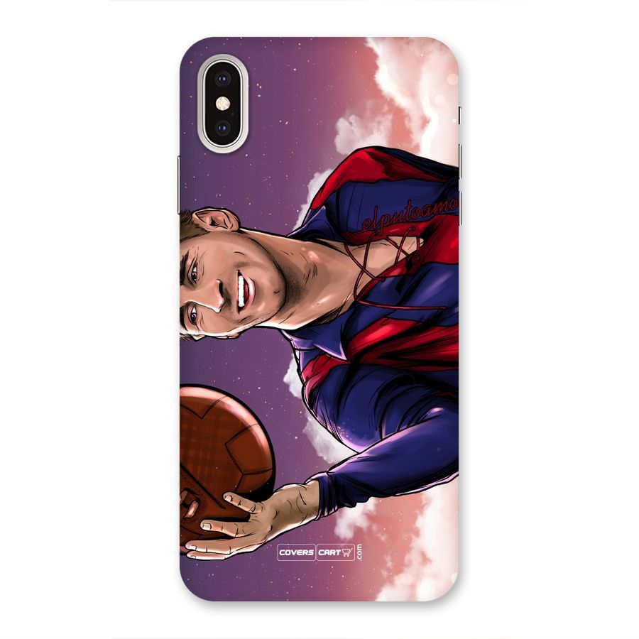 Messi Artwork Back Case for iPhone XS Max