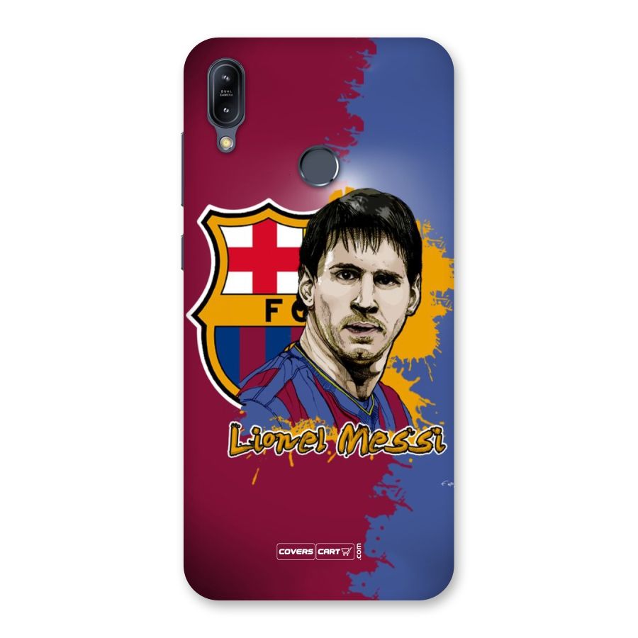 Messi FC Barcelona Back Case for Zenfone Max M2