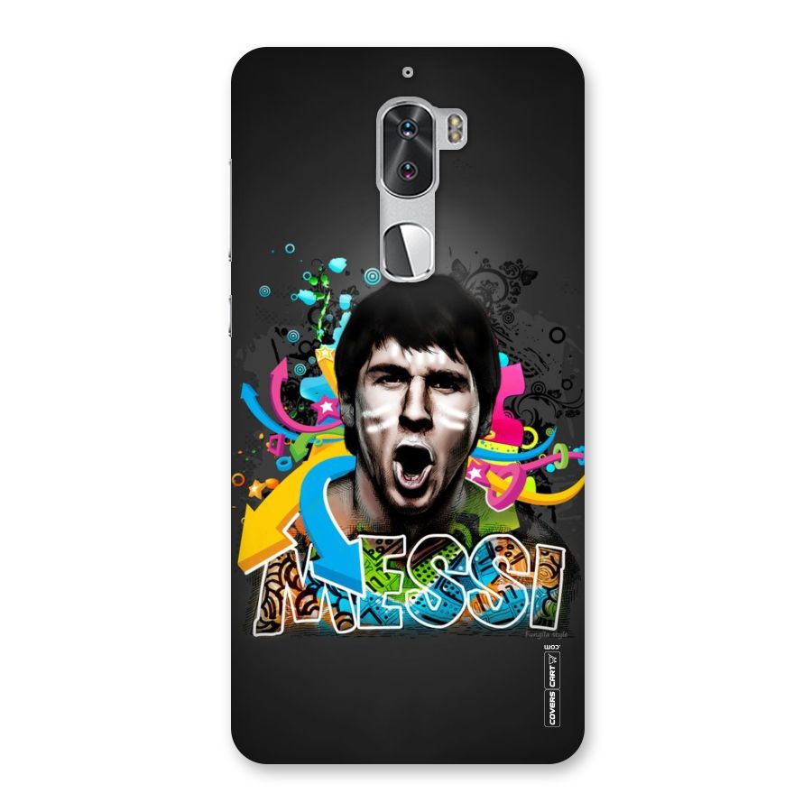 Messi For Argentina Back Case for Coolpad Cool 1