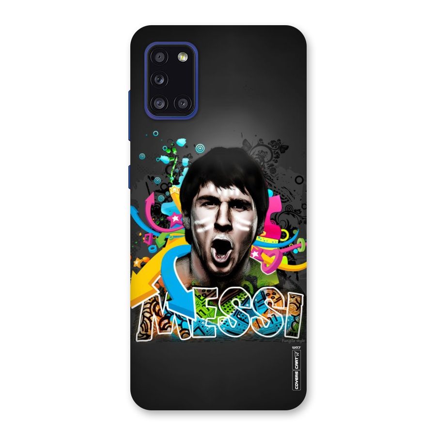 Messi For Argentina Back Case for Galaxy A31