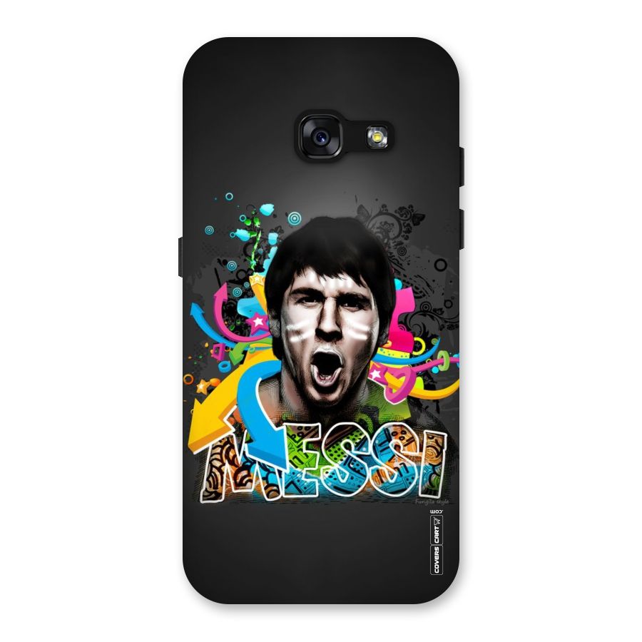 Messi For Argentina Back Case for Galaxy A3 (2017)