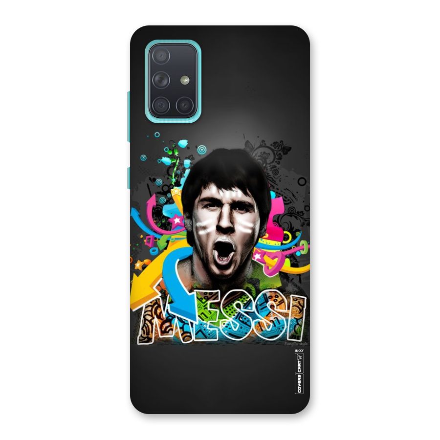Messi For Argentina Back Case for Galaxy A71