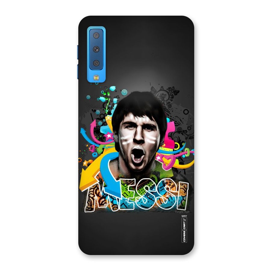 Messi For Argentina Back Case for Galaxy A7 (2018)