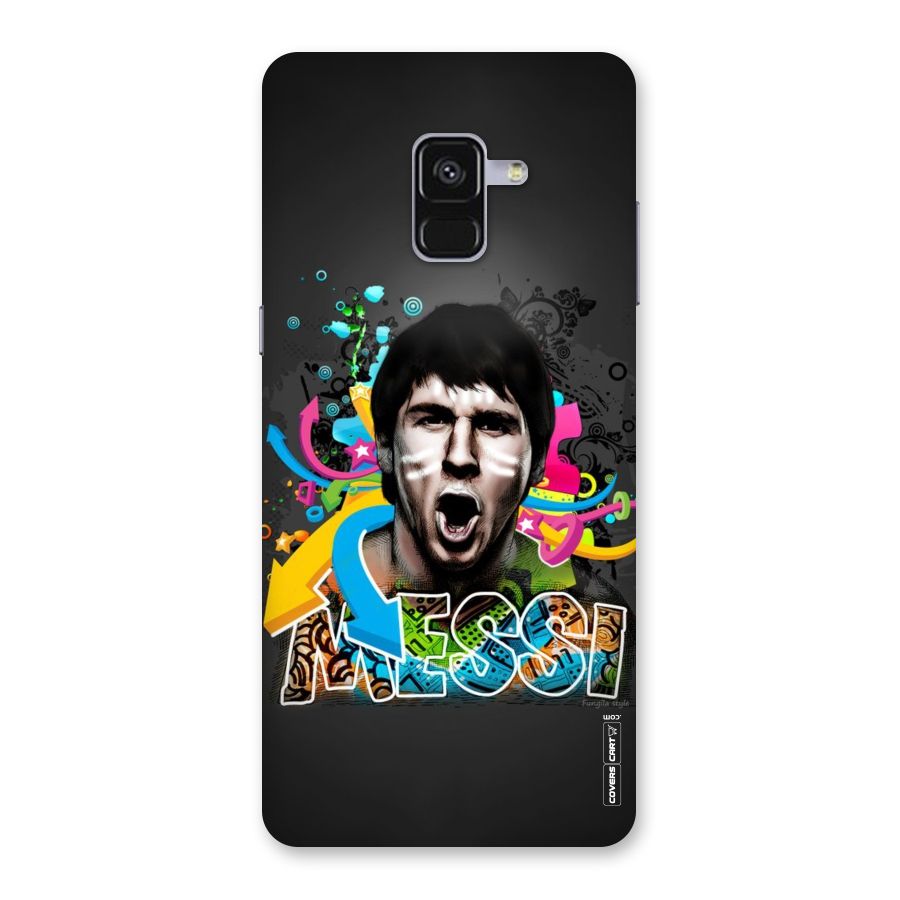 Messi For Argentina Back Case for Galaxy A8 Plus