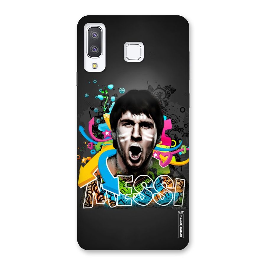 Messi For Argentina Back Case for Galaxy A8 Star