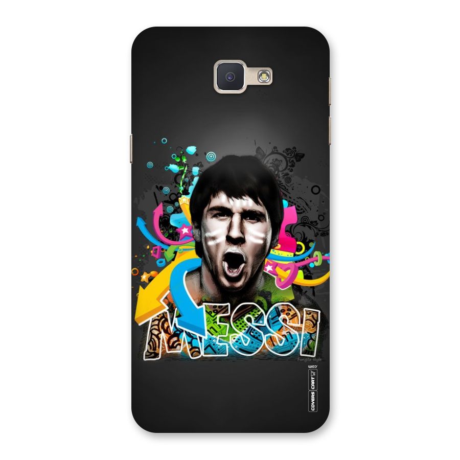 Messi For Argentina Back Case for Galaxy J5 Prime