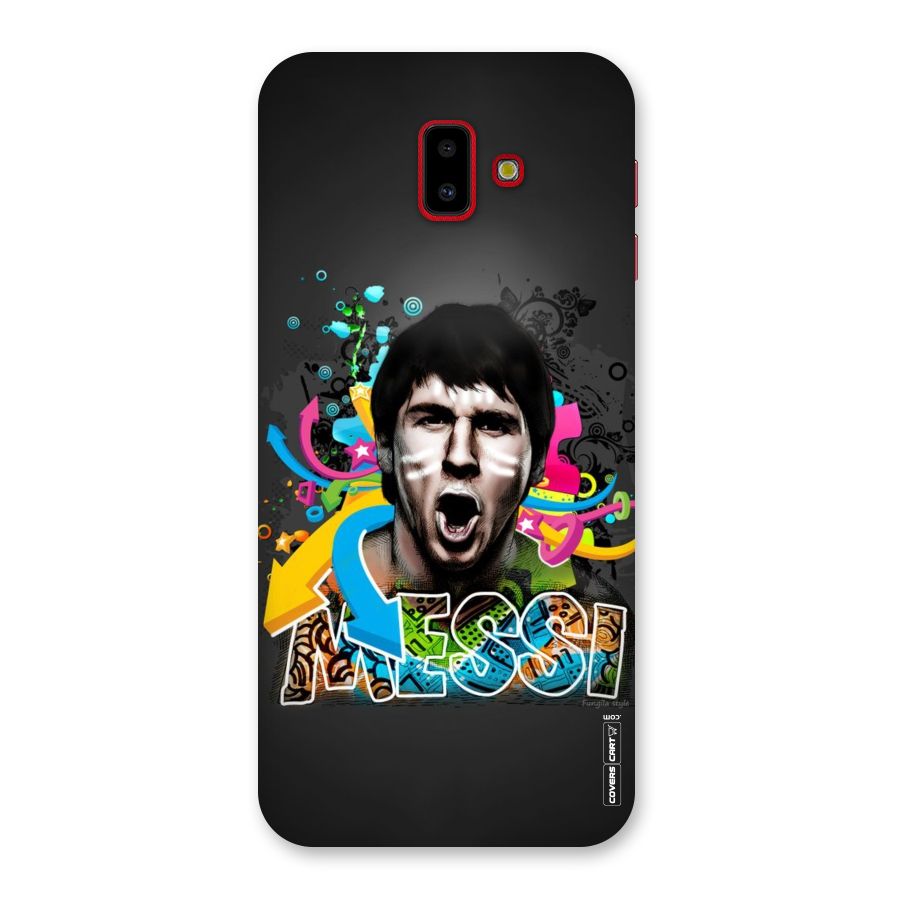 Messi For Argentina Back Case for Galaxy J6 Plus