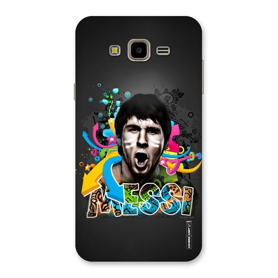 Messi For Argentina Back Case for Galaxy J7 Nxt