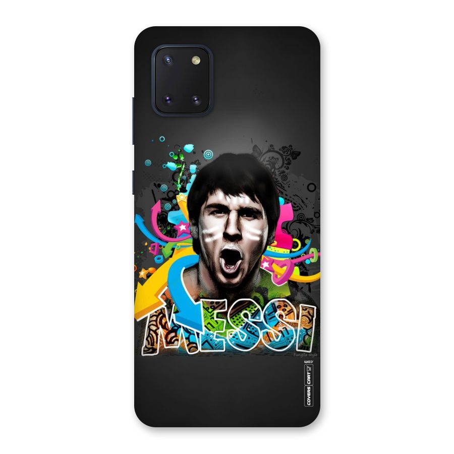 Messi For Argentina Back Case for Galaxy Note 10 Lite