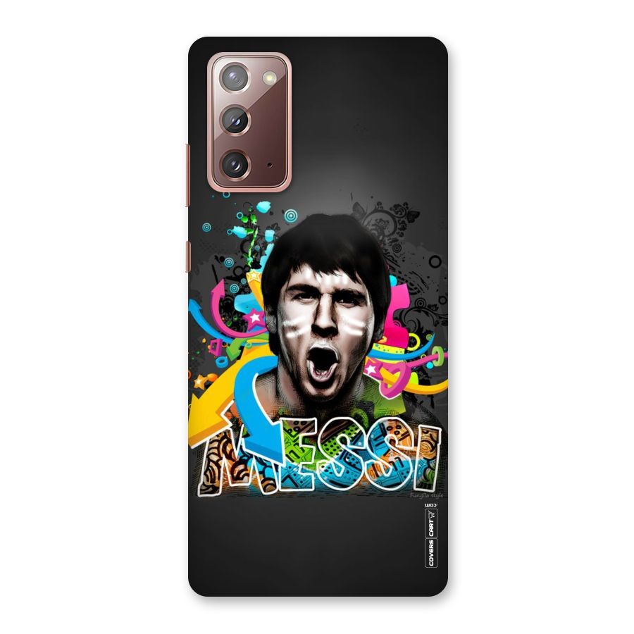 Messi For Argentina Back Case for Galaxy Note 20