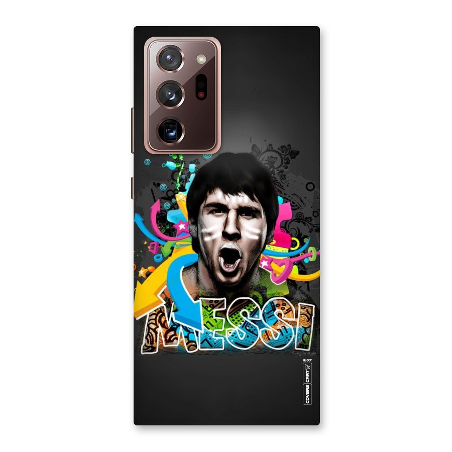 Messi For Argentina Back Case for Galaxy Note 20 Ultra