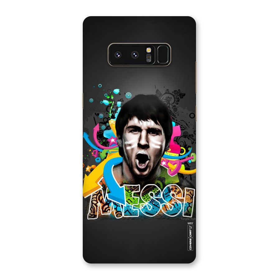 Messi For Argentina Back Case for Galaxy Note 8