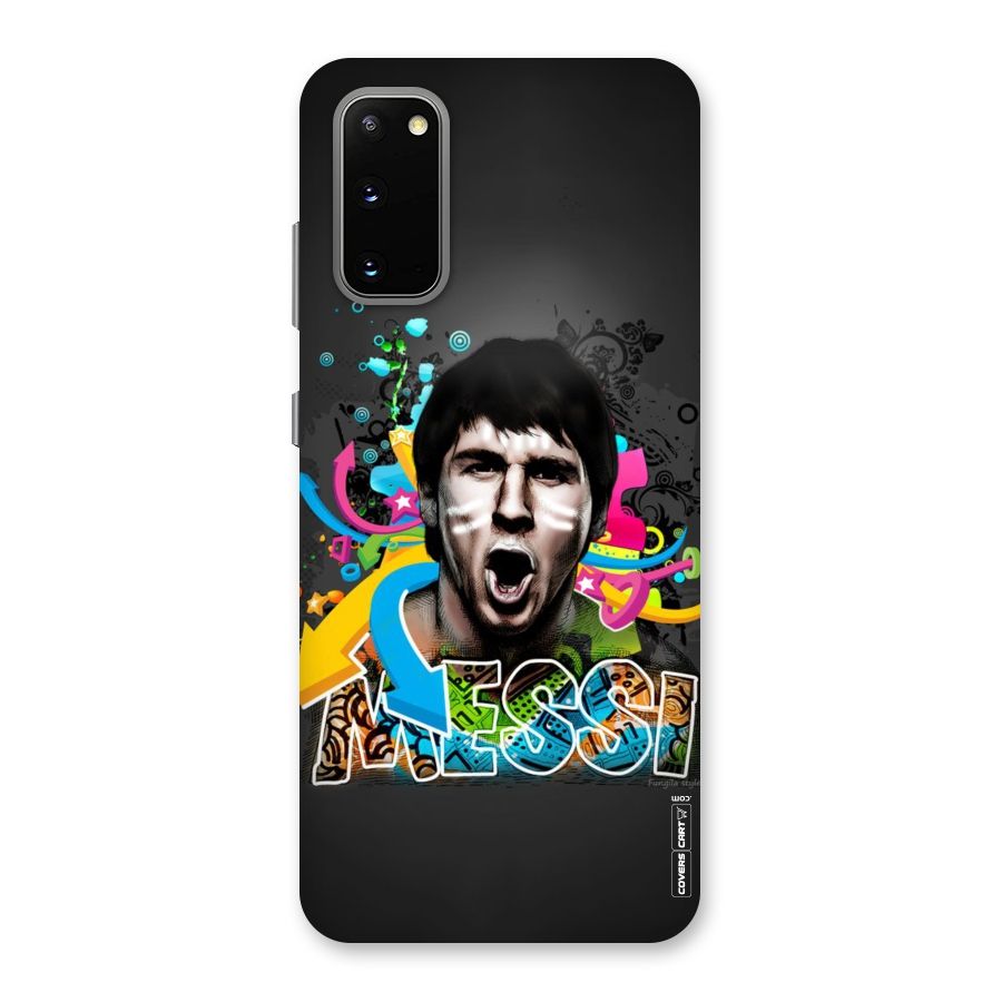 Messi For Argentina Back Case for Galaxy S20