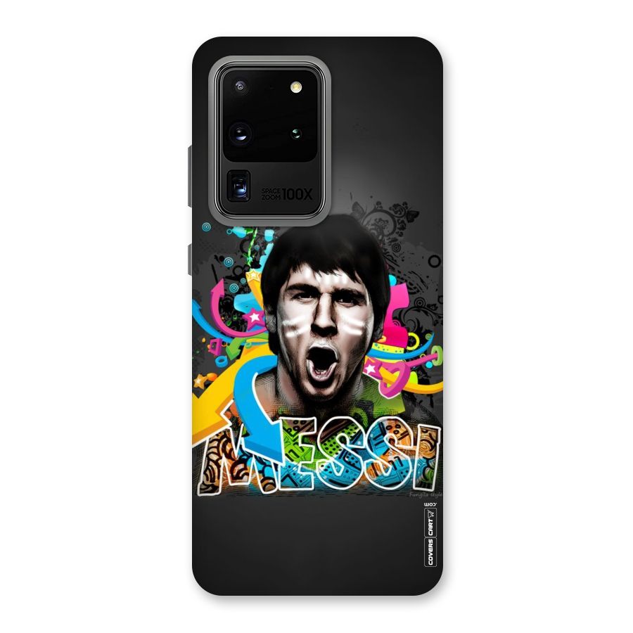 Messi For Argentina Back Case for Galaxy S20 Ultra