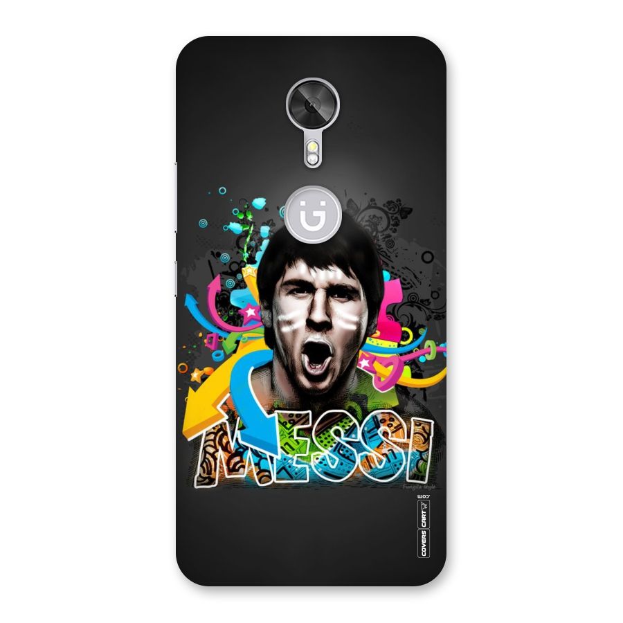 Messi For Argentina Back Case for Gionee A1