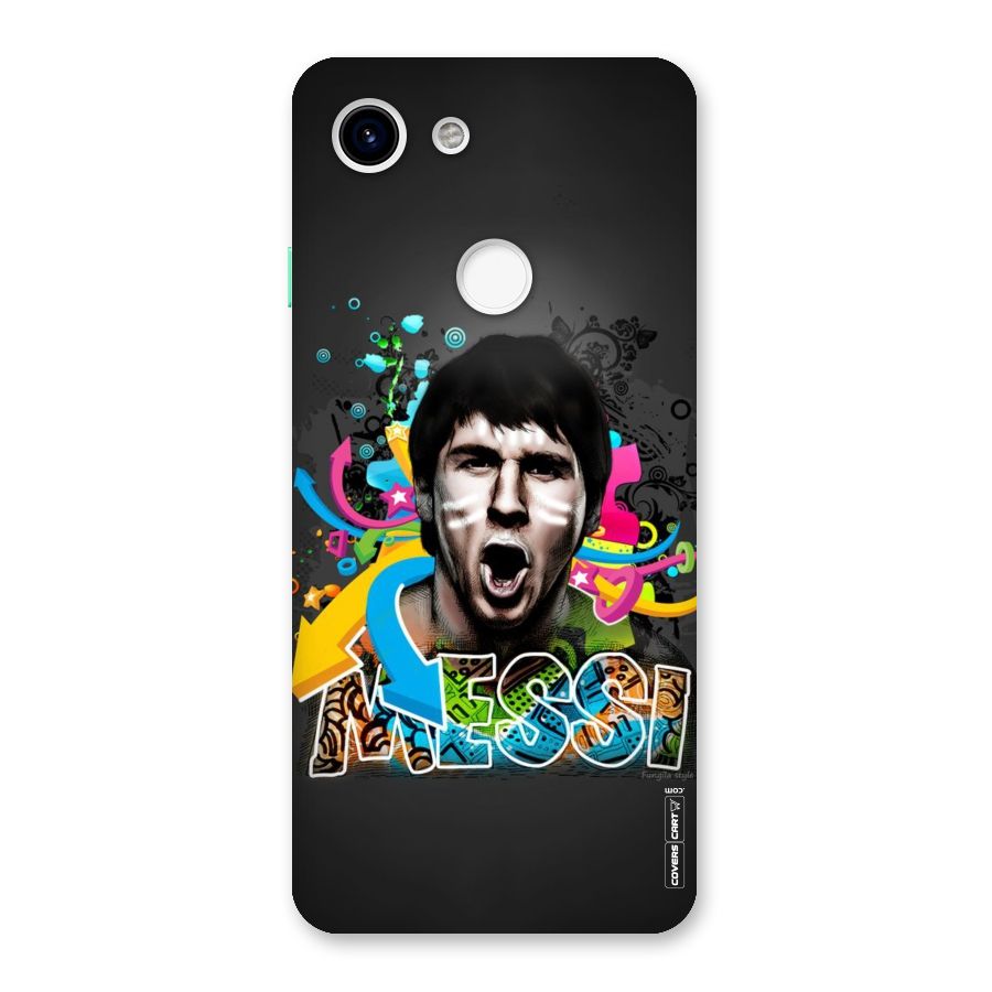 Messi For Argentina Back Case for Google Pixel 3