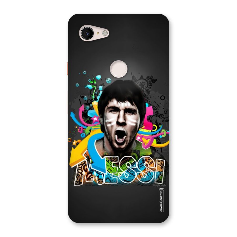 Messi For Argentina Back Case for Google Pixel 3 XL